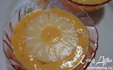 Рецепт Желе из хурмы с ананасами