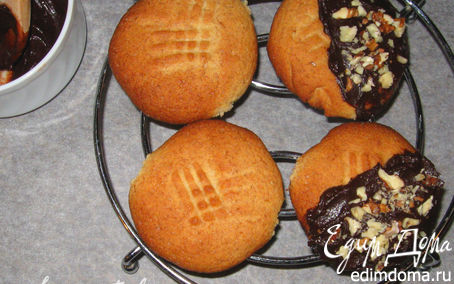 Рецепт Печенье из цельнозерновой муки с шоколадом