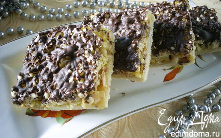 Рецепт Орехово-шоколадный пирог