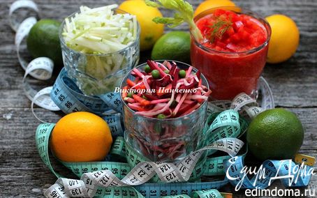 Рецепт 5 салатов из свежих овощей