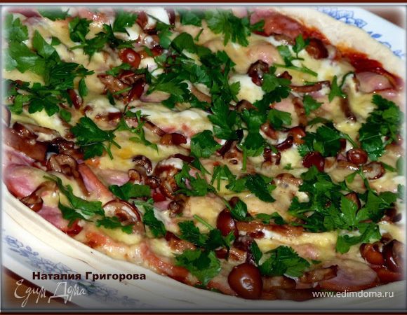 Бездрожжевое тесто для пиццы рецепт – Итальянская кухня: Паста и пицца. «Еда»