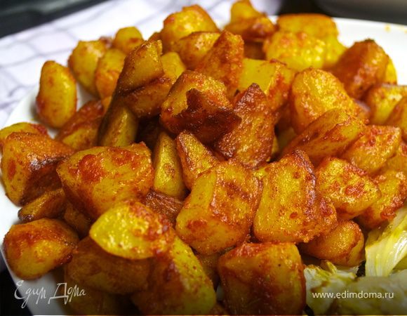 Картофель по-испански (Patatas bravas)