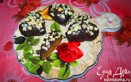 Рецепт Шоколадно-ореховая увертюра (ко Дню влюбленных)