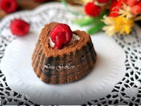 Трюфель-пирожное «Шоколадное сердце»