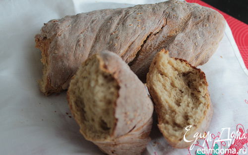 Рецепт Медовый крученый хлеб на рассоле