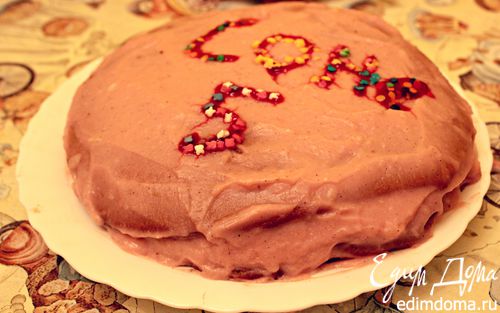 Рецепт Шоколадный торт с ягодами
