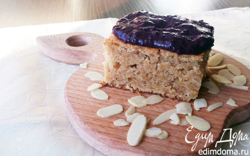 Рецепт Постный миндальный пирог