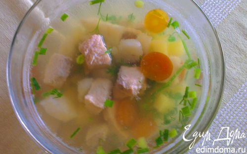 Рецепт Легкий рыбный суп