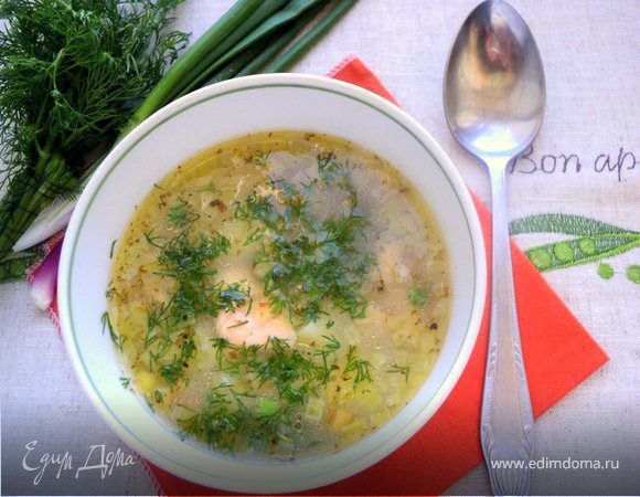 Куриный суп с рисом и картошкой рецепт