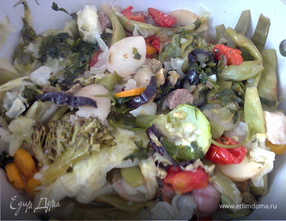 Овощное рагу с тушенкой — рецепт с фото пошагово