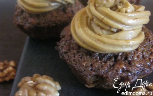 Рецепт Кофейные капкейки с кремом