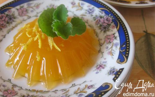 Рецепт Морковно-цитрусовое желе