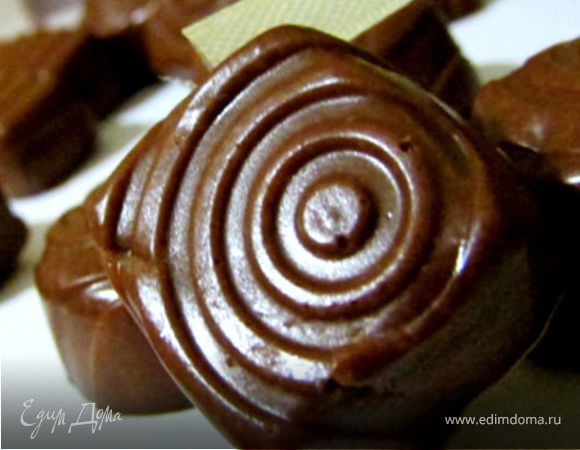 Шоколадно-желейные конфетки