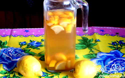 Рецепт Лимонад из зеленого чая
