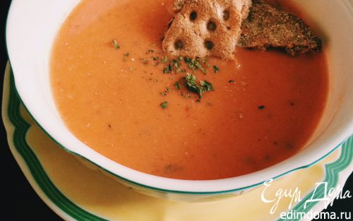 Рецепт Томатный суп-пюре (Tomato Bisque Soup)