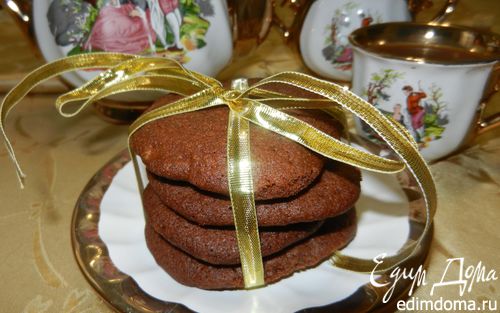 Рецепт Печенье "Шоколадное любимое" (Easy Pudding Cookies)