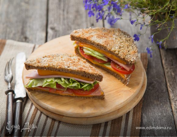 Сэндвич, пошаговый рецепт на ккал, фото, ингредиенты - Natali