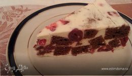 Фруктово-ягодный торт суфле