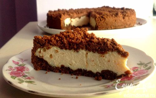 Рецепт Шоколадный пирог с творожной начинкой