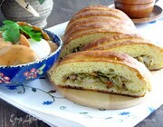 КУЛЕБЯКЫБОЙ из дрожжевого теста - рецепт с пошаговыми КУЛЕБЯКЫБОЙ из дрожжевого теста - рецепт с пошаговыми