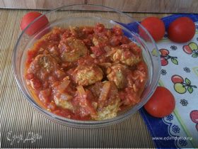 Итальянские тефтельки в томатном соусе