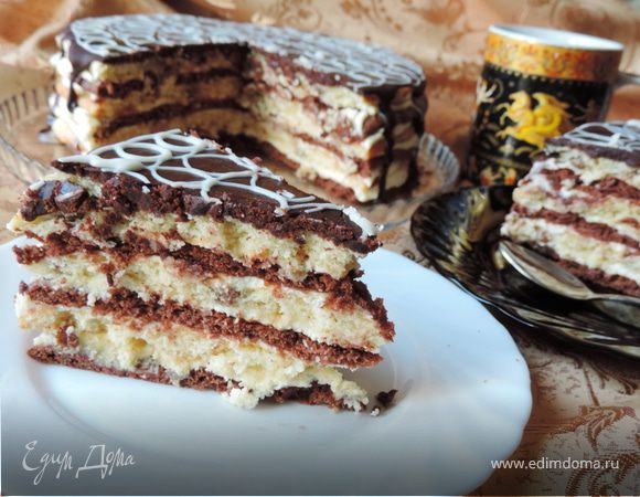Рецепт от Юлии Высоцкой: готовим торт «Прага»