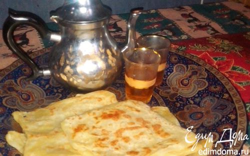 Рецепт Марокканский слоеный блин ("Msemen")