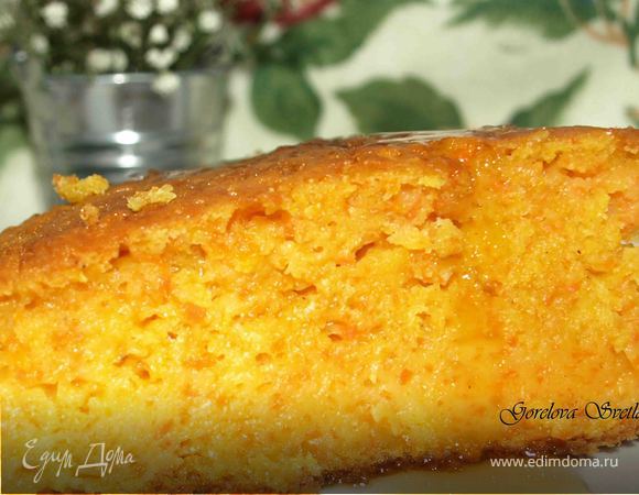 Морковный пирог – кулинарный рецепт