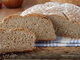 Пшеничный хлеб на ржаной закваске