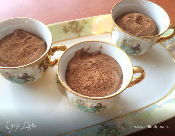 Рецепт шоколадного мусса в пакете из-под молока