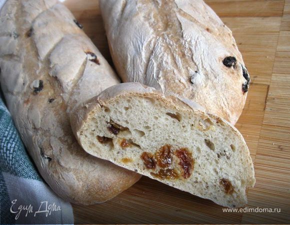 Хлеб с тмином и изюмом от Ришара Бертине