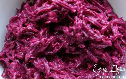 Рецепт Салат со свеклой и семечками