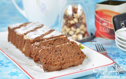 Рецепт Воздушный шоколадный кекс (на сухариках)