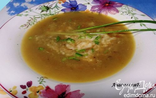 Рецепт Бархатистый каштановый суп-пюре с сельдереем