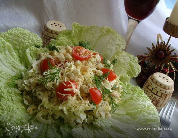 Салат из пекинской капусты и куриной грудки — пошаговые рецепты с фото