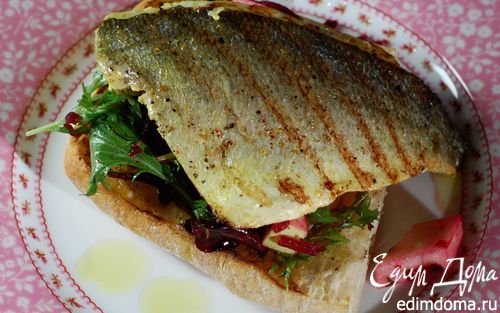 Рецепт Тосты с рыбой карри и свекольным салатом