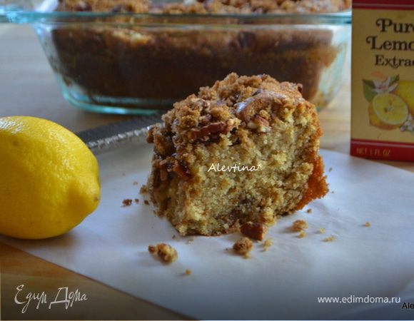 Деревенский кекс с лимонным вкусом