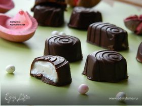 Шоколадные конфеты с творожным сыром