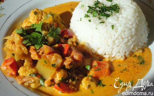Рецепт Овощная корма (Vegetable Korma)
