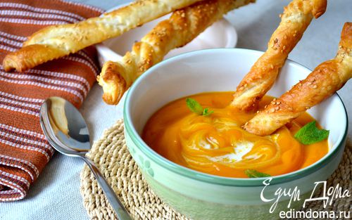Рецепт Суп-потаж морковный (Potage di carote)