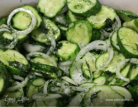 Салат из огурцов на зиму | Рецепты от Каспия