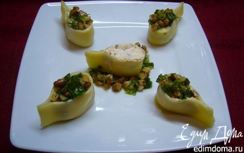 Рецепт Закуска «Сырные «капельки» из двух видов сыра