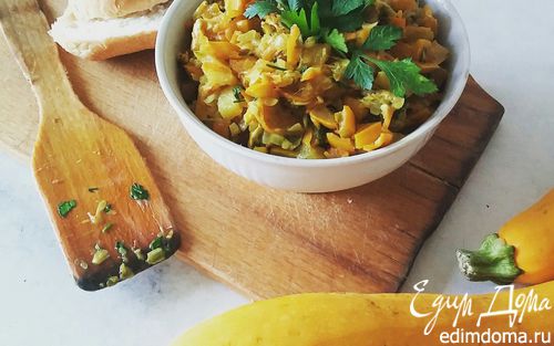 Рецепт Пряное рагу из кабачков