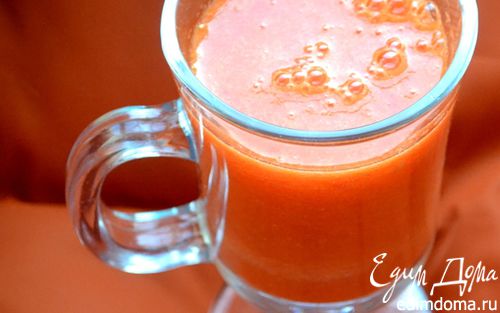 Рецепт Морковно-мандариновый коктейль