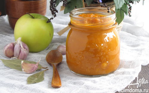 Рецепт Пряный кетчуп с яблоками и карри