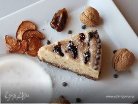 Яблочно-ореховый полезный десерт