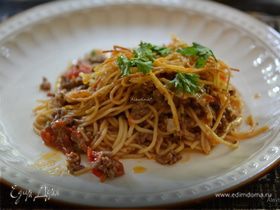 Запеканка со спагетти