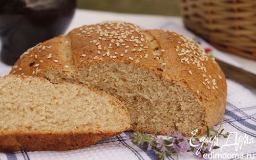 Рецепт Творожный хлеб с цельнозерновой мукой