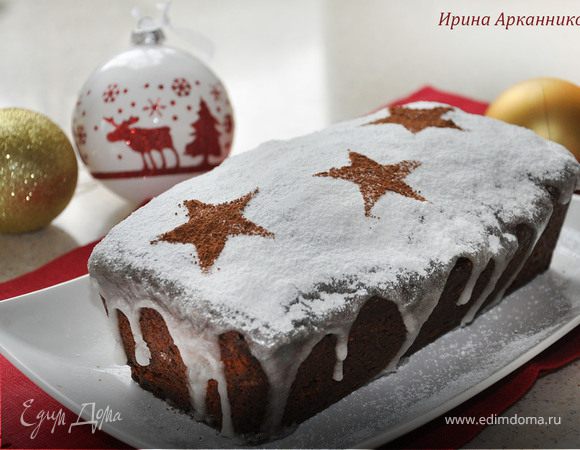 Рождественский кекс с коньяком, цукатами и сухофруктами