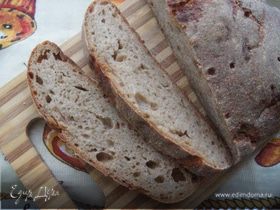 Чешский деревенский хлеб на ржаной закваске